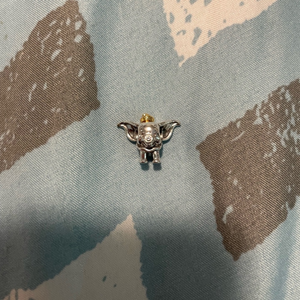 Disney Silver and Gold Elephant Bracelet